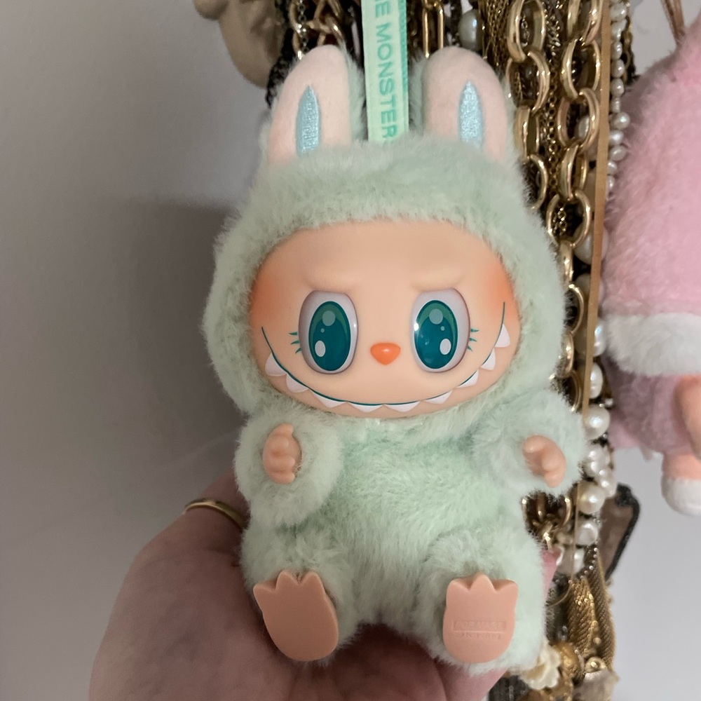 Pop Mart Labubu Have a Seat Series: Ququ Plushie Pendant